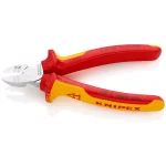KNIPEX 6-1/4 in. 1000V Insulated Diagonal Cutter and Wire Stripper thumbnail 2