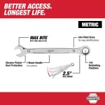 Milwaukee 21-Piece Metric Ratcheting Wrench and Screwdriver Tool Set thumbnail 4
