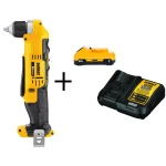 DEWALT 20V MAX Cordless 3/8 in. Right Angle Drill/Driver Kit with 3.0Ah Battery and Charger thumbnail 1