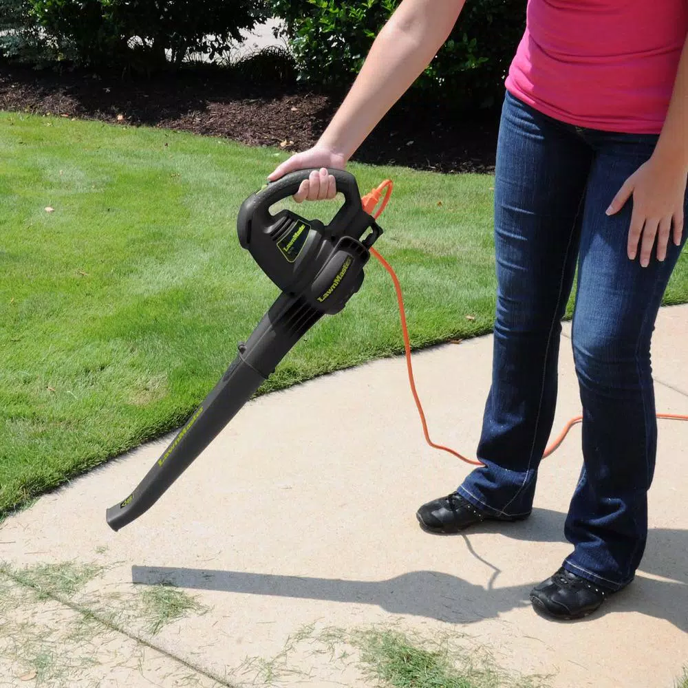 Lawnmaster 8 Amp Electric Handheld Leaf Blower, 160 MPH, 160 CFM