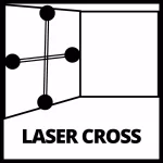 Einhell TC-LL 2 Self-Leveling Red-Beam Cross-Line Laser Level, 30-Ft Range thumbnail 9