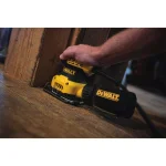 DEWALT DWE6411K 1/4 Sheet Palm Grip Corded Finishing Sander Kit with Contractor Bag thumbnail 6