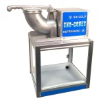Paragon Simply-A-Blast 8000 oz. Blue Stainless Steel Countertop Snow Cone Machine thumbnail 1