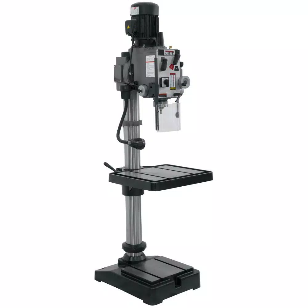 JET GHD-20PF Geared Heavy-Duty Drill Press with Power Feed