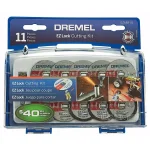 Dremel EZ Lock Rotary Tool Cut-Off Wheel Set for Metal and Plastic, 11-Piece thumbnail 1