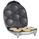 Brentwood Appliances AR-136 6-Piece Nonstick Arepa Maker, Silver Countertop Specialty Grill thumbnail 7