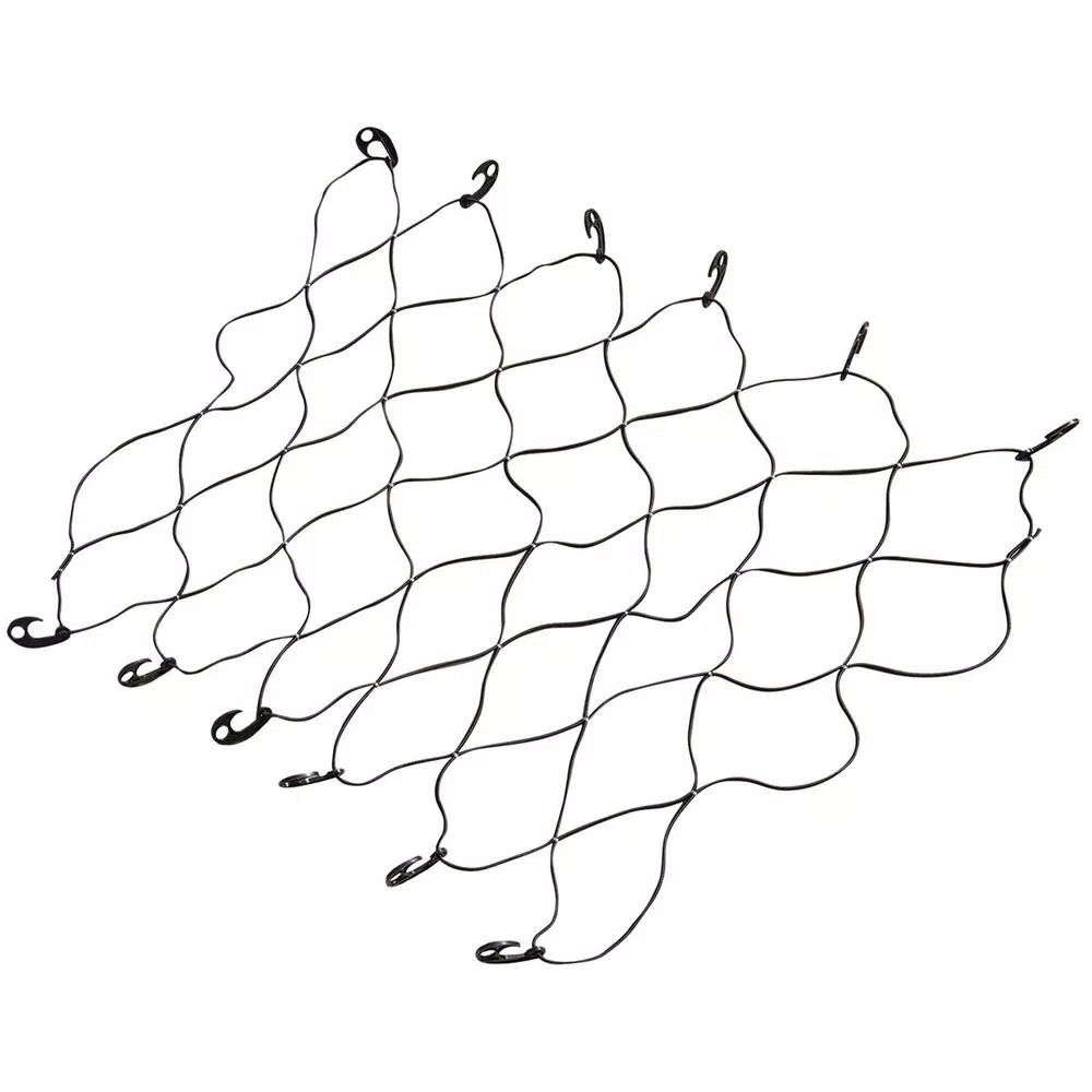 Erickson 52 in. x 70 in. Truck Cargo Net with 22 Hooks and Storage Bag