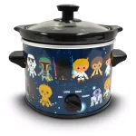 Uncanny Brands Star Wars 2-Quart Slow Cooker, Black with Character Art thumbnail 3