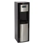 Glacier Bay Bottom Load Water Dispenser, Stainless Steel and Black Piano Gloss thumbnail 1