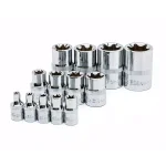 Husky 13-Piece E-Torx Socket Set, 1/4 in., 3/8 in., and 1/2 in. Drives thumbnail 1