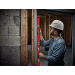 Milwaukee 48 in. Magnetic I-Beam Level, Aluminum Frame with Pitch Vial thumbnail 6