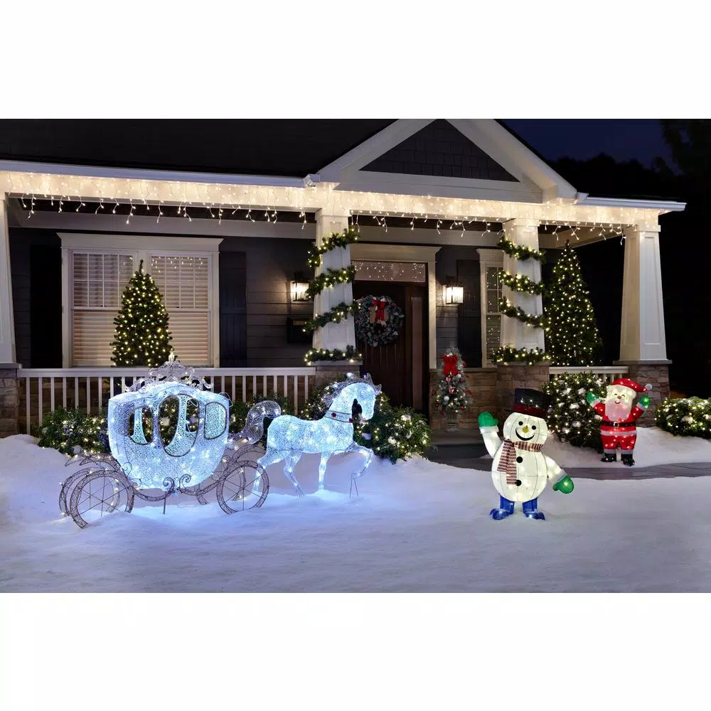 Unbranded Brite Star Professional Series 100-Light Clear Mini Light Set with White Wire (Set of 2)