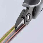 KNIPEX 5 in. Precision Electronics Diagonal Cutters, ESD Safe with Comfort Grip thumbnail 6