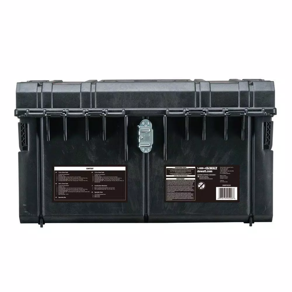 DEWALT 226-Piece Mechanics Tool Set with 22 in. TOUGHSYSTEM Medium Tool Box