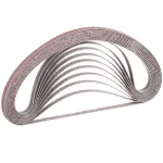Makita 40-Grit Abrasive Belt 3/8 in. x 21 in. (10-Pack) thumbnail 1