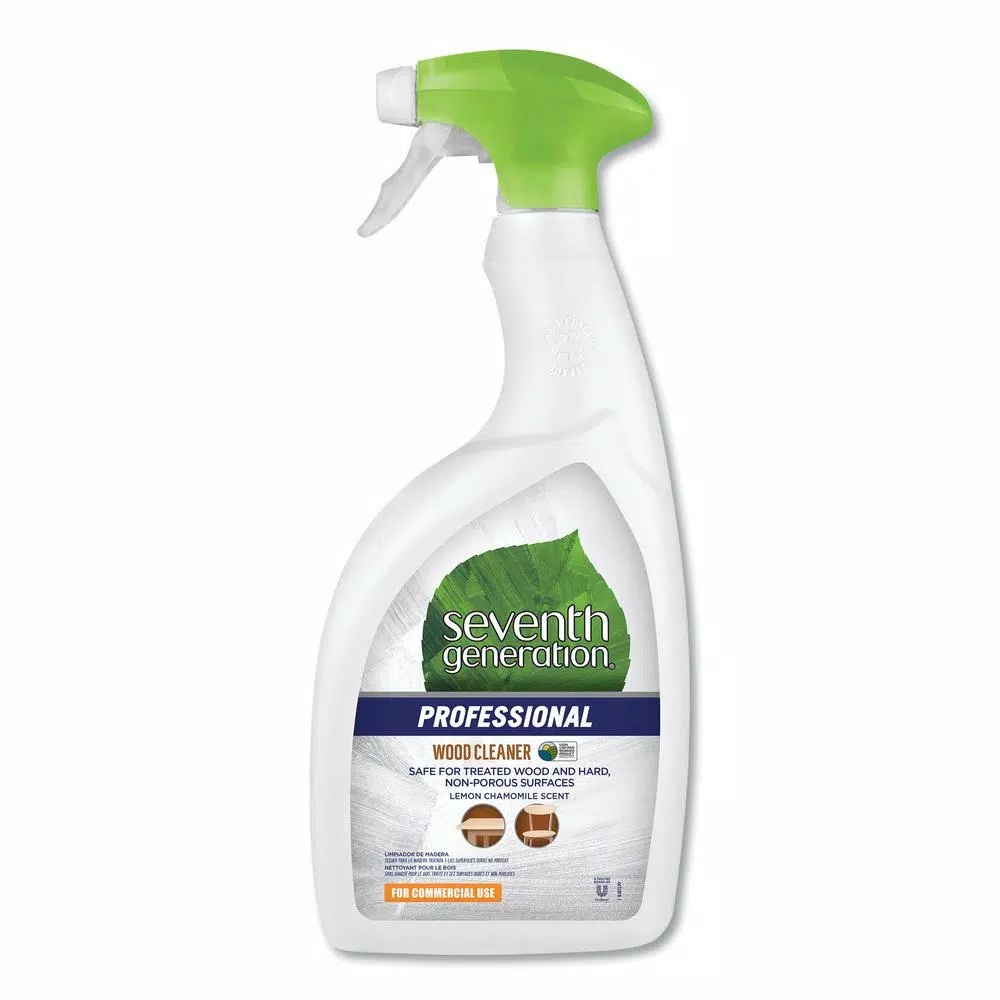 seventh generation Lemon Chamomile Scent Wood Cleaner & Conditioner, 32 oz (8-Pack Case)