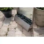 Kenroy Home Breckenridge 42 in. Stainless Steel Floor or Wall Mount Water Fountain thumbnail 2
