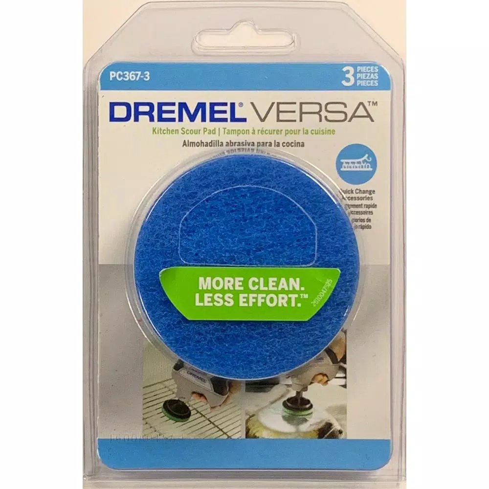 Dremel Versa Non-Scratch Replacement Cleaning Pads, 2.5 inch (3-Pack)