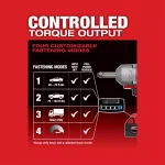 Milwaukee M18 FUEL 1/2 in. Impact Wrench with Extended Anvil, ONE-KEY, Brushless Cordless (Tool-Only) thumbnail 4