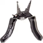 Rack-A-Tiers Croc's Needle Nose Wire Stripper and Cutter with Glow-in-the-Dark Ergonomic Handles thumbnail 3