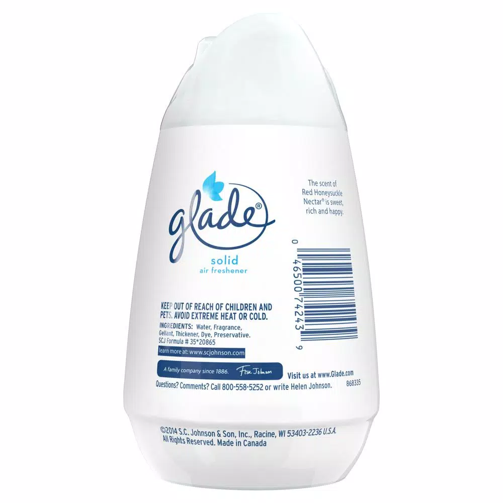 Glade Red Honeysuckle Nectar Solid Air Freshener, 6 oz.