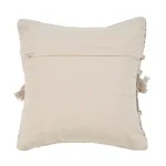LR Resources Farmhouse Beige and Natural Geometric Chevron Throw Pillow, 20 x 20 in. thumbnail 5