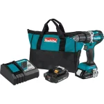 Makita 18V LXT Brushless 1/2 in. Driver-Drill Kit w/ (2) 2.0Ah Batteries, Charger & Bag thumbnail 1