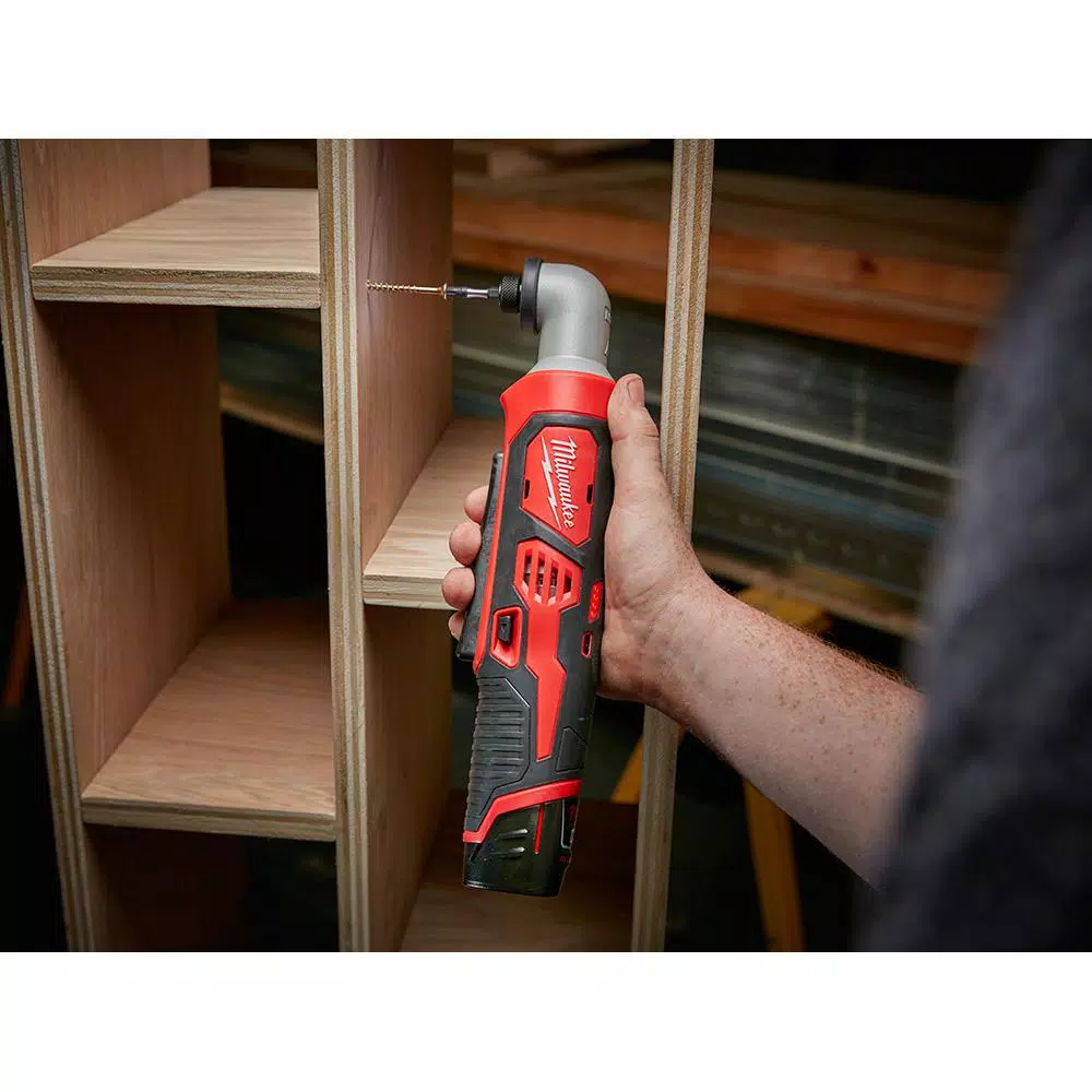 Milwaukee M12 12V Lithium-Ion Cordless 1/4 in. Right Angle Hex Impact Driver (Tool-Only)