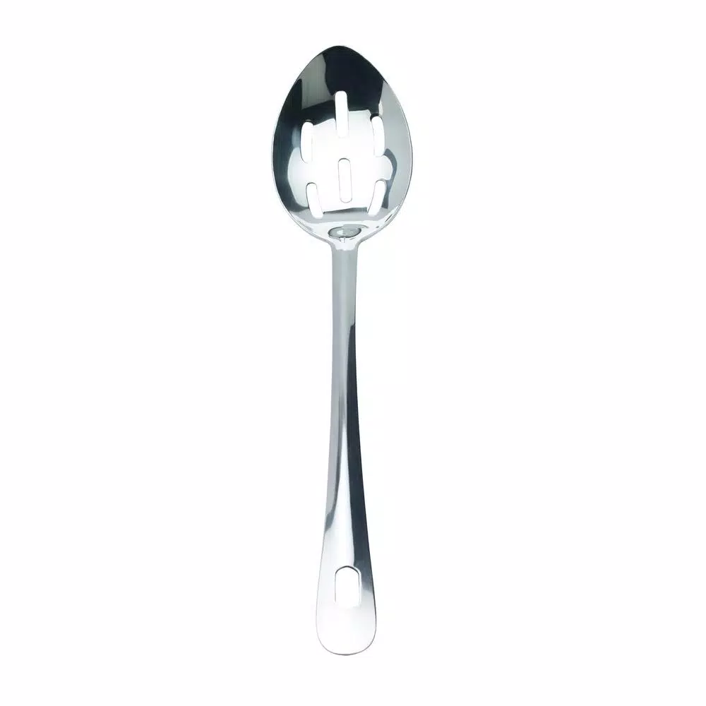 Basic Essentials 7-Piece Stainless Steel Kitchen Utensil Set with Organization Tub