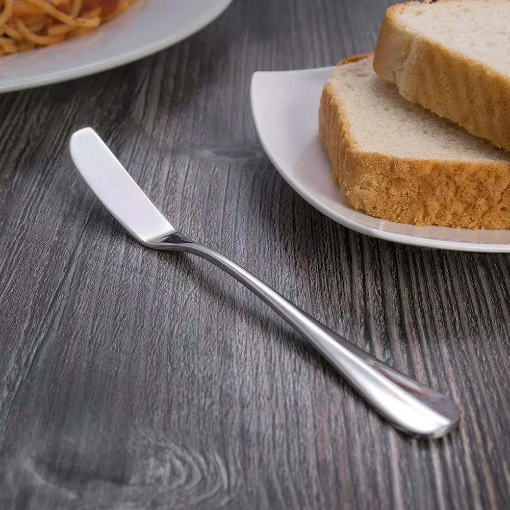 Oneida Baguette 12-Piece 18/10 Stainless Steel Butter Spreader Set