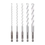 Milwaukee SHOCKWAVE Carbide Multi-Material Drill Bits Set, 5-Piece thumbnail 1