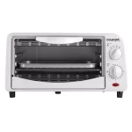 Courant 4-Slice White Countertop Toaster Oven with Bake and Broil Functions thumbnail 1