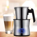 Brentwood Appliances Brentwood GA-401S 15 oz. Cordless Electric Milk Frother, Warmer and Hot Chocolate Maker - Silver thumbnail 9