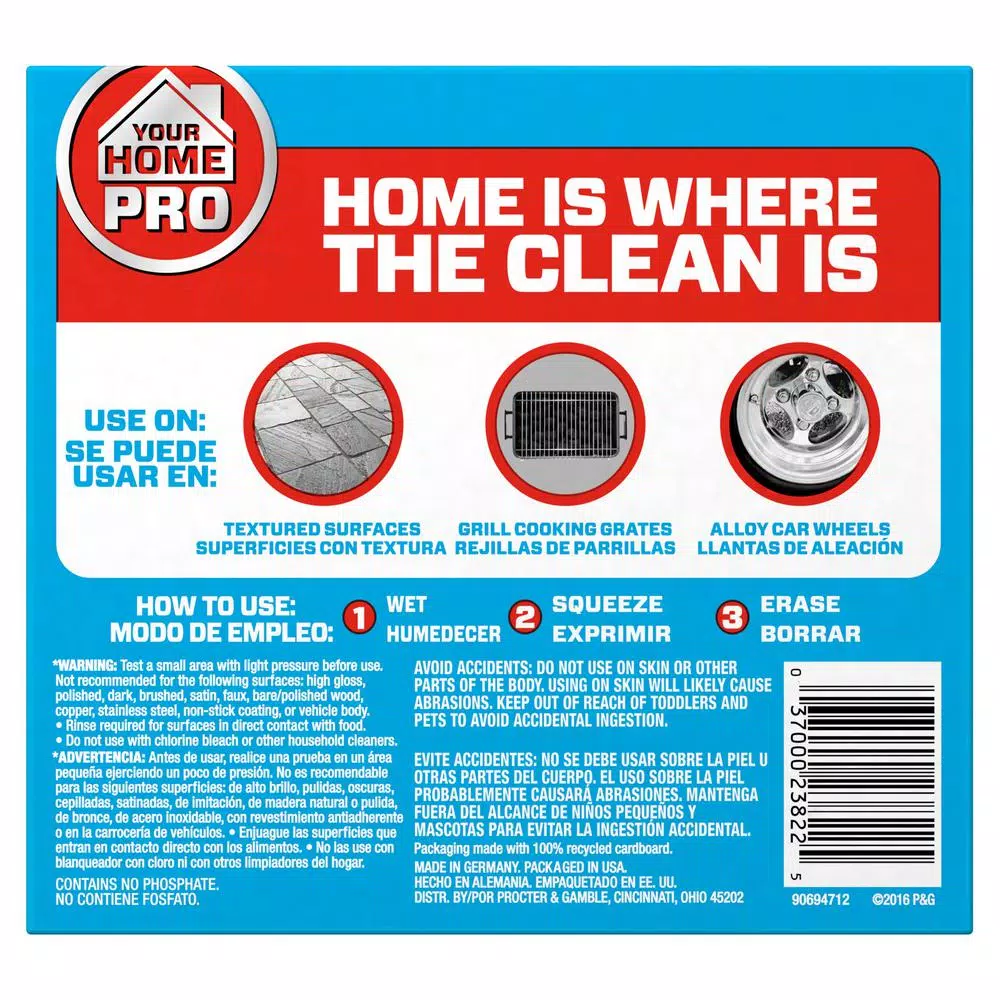 Mr. Clean Magic Eraser Extra Power Durable Scrubbers, 8-Pack (Case of 6)
