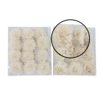LITTON LANE White Sola Wood Carnation and Rose Artificial Flower Set (Set of 2) thumbnail 3