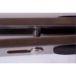 Chefright 10 in. Brushed Stainless Steel Magnetic Locking Tongs with Soft Rubber Grips, Set of 3 thumbnail 3