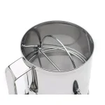 Fox Run 8-Cup Stainless Steel Flour Sifter with Crank Handle thumbnail 3