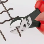 Knipex Twin-Force Heavy Duty Forged Steel Pliers with Multi-Component Comfort Grip thumbnail 2