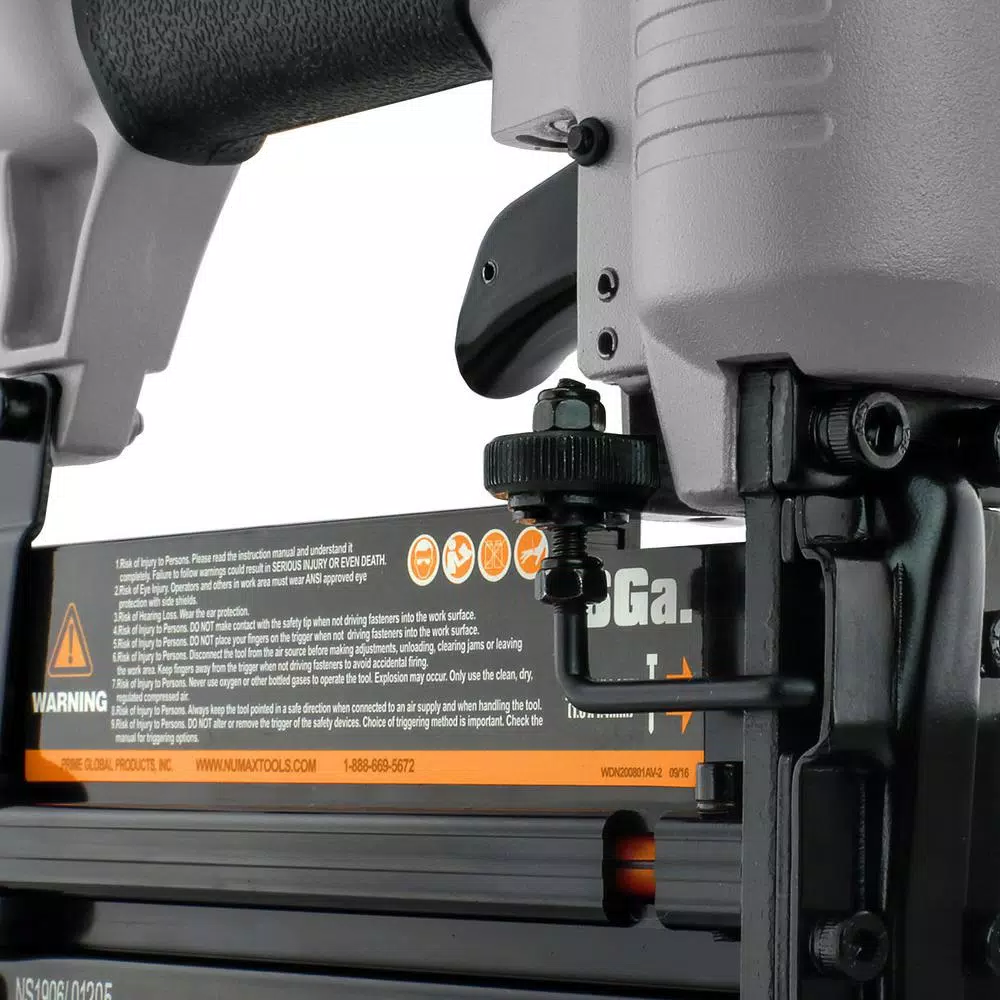 NuMax SL31 3-in-1 Pneumatic Finish Nailer and Stapler, 16-Gauge & 18-Gauge, 2 in.