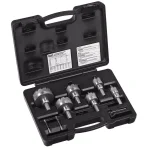 Klein Tools 8-Piece Carbide Hole Saw Kit for Electricians - Multi-Purpose Metal Cutter Set thumbnail 1