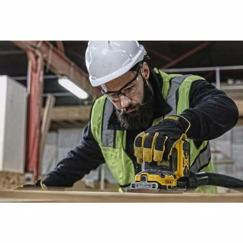 DEWALT 20V MAX XR Cordless Brushless 1/4 Sheet Variable Speed Sander (Tool-Only)