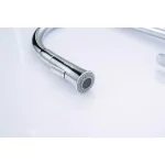 Vanity Art Chrome Single-Handle Pull-Down Kitchen Faucet with 360 Degree Swivel Spout thumbnail 5