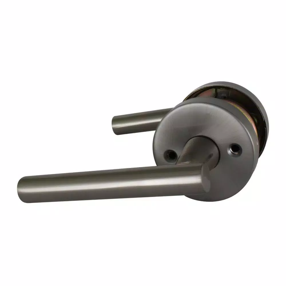 Design House Eastport Satin Nickel Passage Door Lever - Interior Hall/Closet
