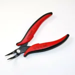 Hakko CHP PNB-2005 Long Nose Angled Pliers, 45° Angle, Serrated Jaws thumbnail 4