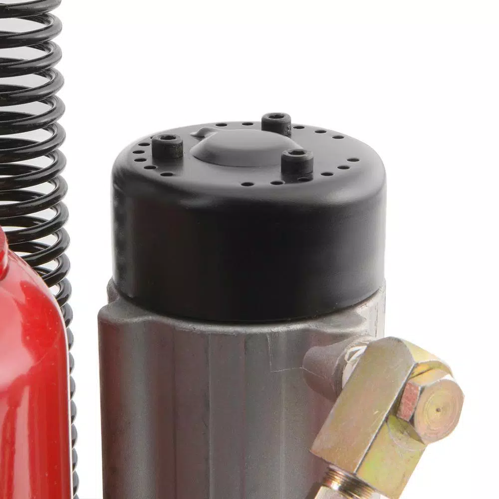 Stark 20-Ton Air/Manual Hydraulic Low-Profile Bottle Jack, 40,000 lb. Capacity