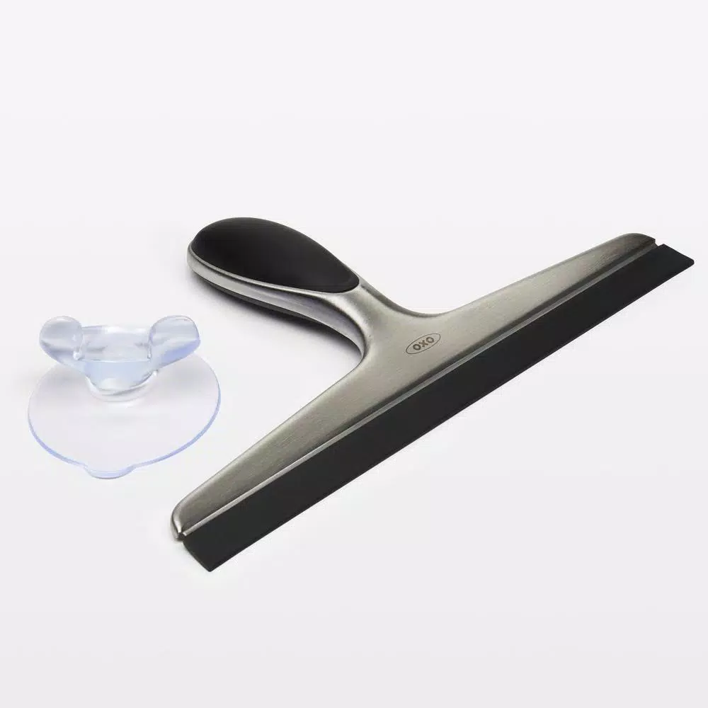 OXO Good Grips 10 in. Stainless Steel Multi-Purpose Shower Squeegee