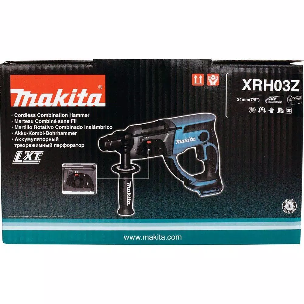 Makita 18V LXT Cordless SDS-Plus 7/8 in. Rotary Hammer Drill (Tool Only)