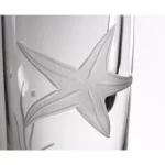 Rolf Glass Starfish 35 oz. Clear Glass Pitcher with Coastal Motif thumbnail 2