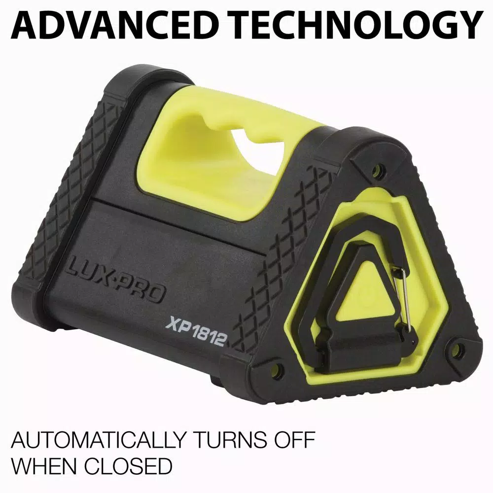 LUXPRO Pro Series 1050 Lumens Broadbeam LED Directional Pivoting Cordless Work Light