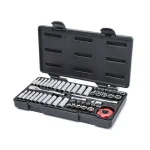 GearWrench 1/4 in. Drive 6-Point Ratchet and Socket Set, 51-Piece thumbnail 2